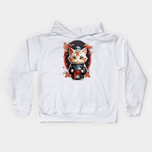 Shogun Kitty Kids Hoodie